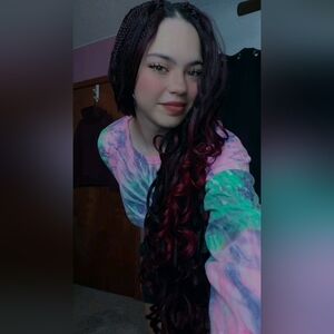 Tie-Dye Crew Neck Sweater